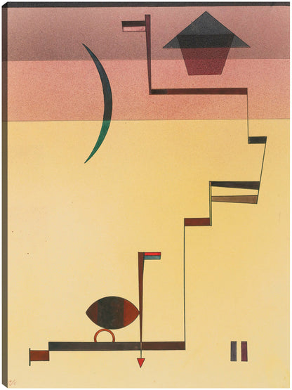 Eckig (Angular) (1931) - Wassily Kandinsky