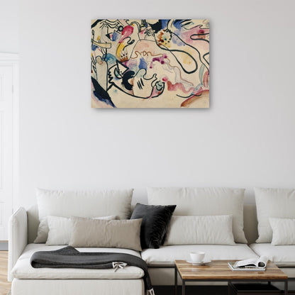 Aquarell Nr. 8 'Etiqueta de Jungster' (1911) - Wassily Kandinsky