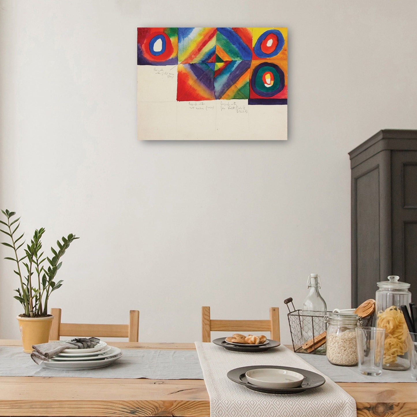 Estudios de color con información sobre la técnica pictórica (1913) - Wassily Kandinsky