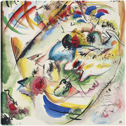 Borrador de 'Traumerische Improvisación' (1913) - Wassily Kandinsky