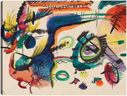 Borrador de &amp;#39;Composición VII&amp;#39; Yo (1913) - Wassily Kandinsky