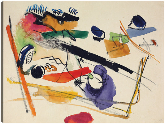 Sin título (1913) - Wassily Kandinsky