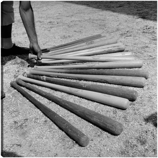 Bates de béisbol vintage - Vintage Images