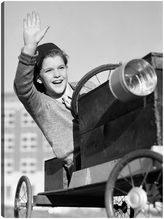 Vintage Go Cart Racer - Vintage Images
