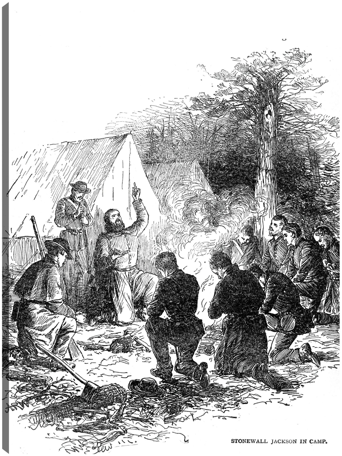 Campamento Stonewall Jackson - Vintage Images