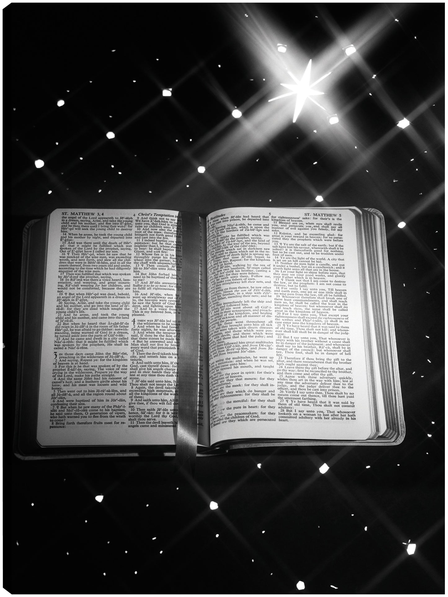 Libro abierto de la biblia - Vintage Images