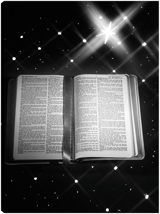 Libro abierto de la biblia - Vintage Images