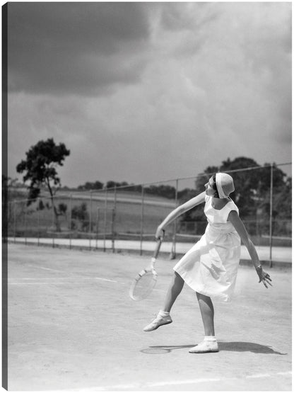 Swinging Racket Girl - Vintage Images