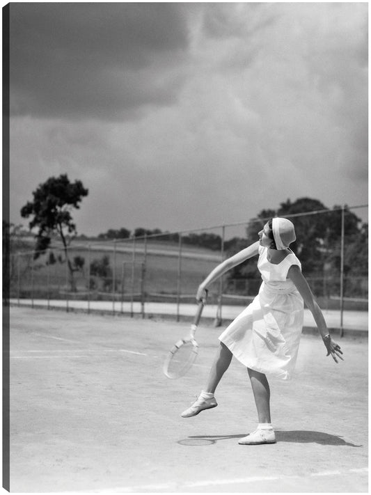 Swinging Racket Girl - Vintage Images