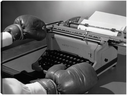 Boxeo Mecanografía - Vintage Images