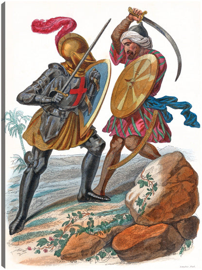 Guerreros cruzados - Vintage Images