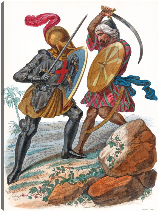 Guerreros cruzados - Vintage Images