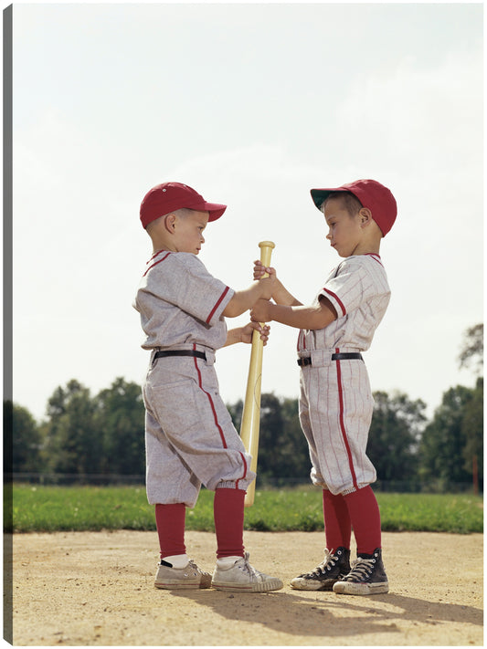 Retro Béisbol Chicos - Vintage Images