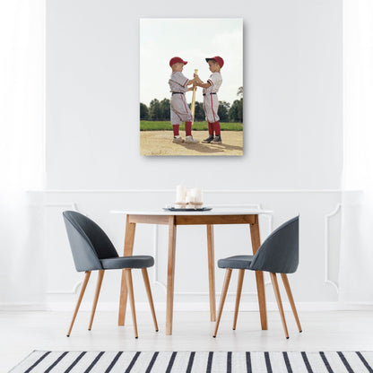 Retro Béisbol Chicos - Vintage Images
