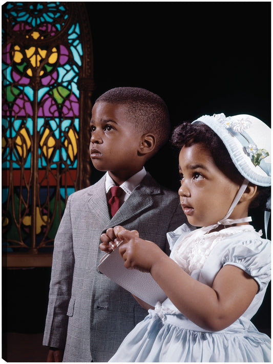 Niños de la iglesia - Vintage Images