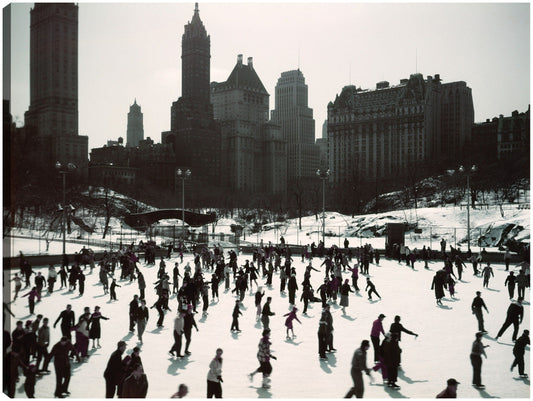 Pista de patinaje de Nueva York - Vintage Images