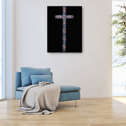 Cruz de vidrieras - Vintage Images