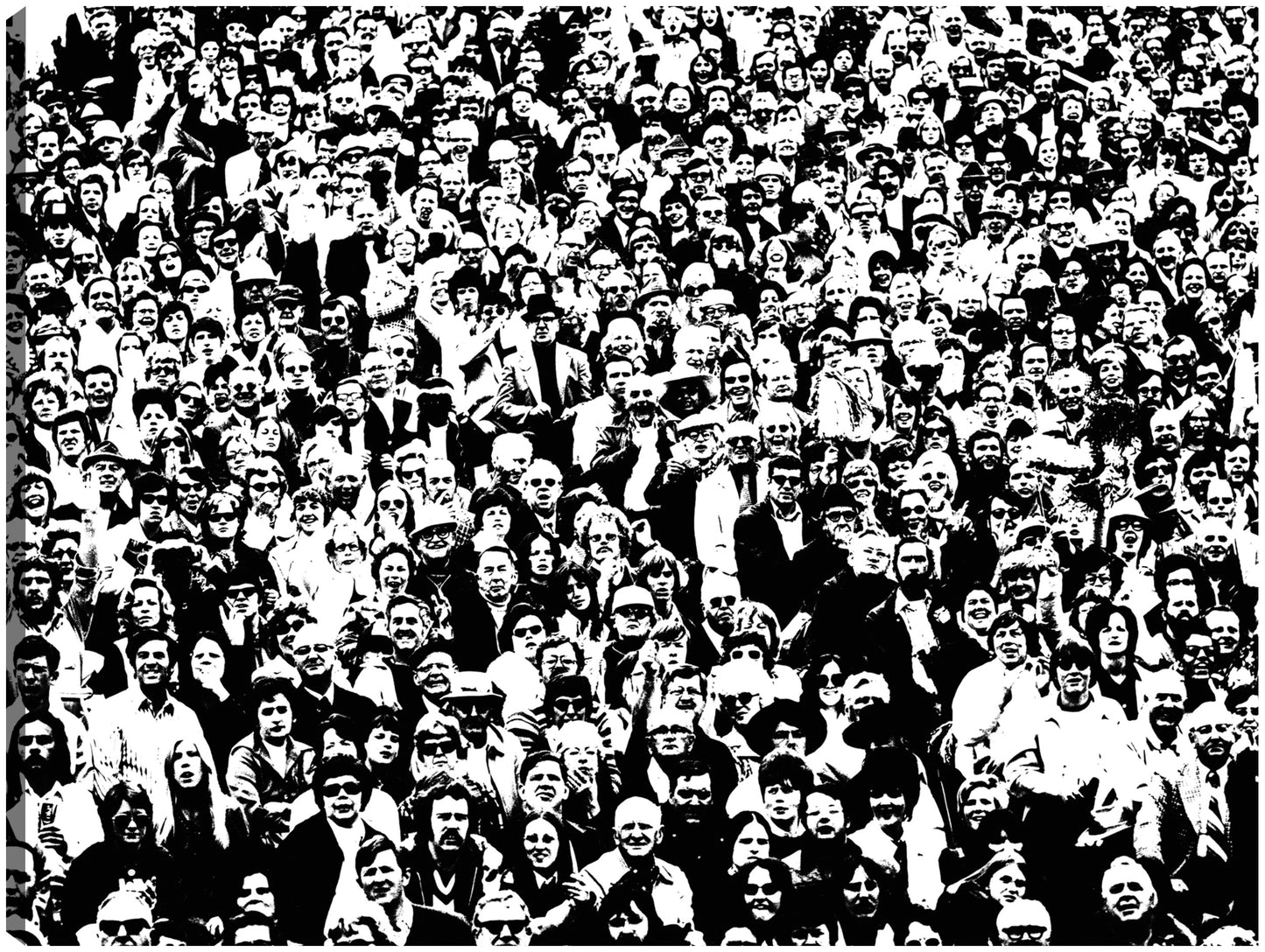 Público en el estadio retro - Vintage Images