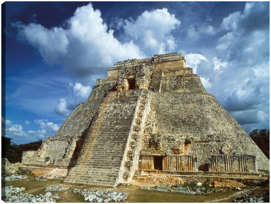 Pirámide Maya México - Vintage Images