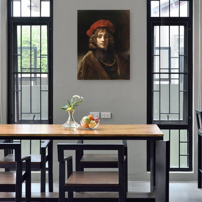 Tito, el hijo del artista (c. 1657) - Rembrandt Van Rijn