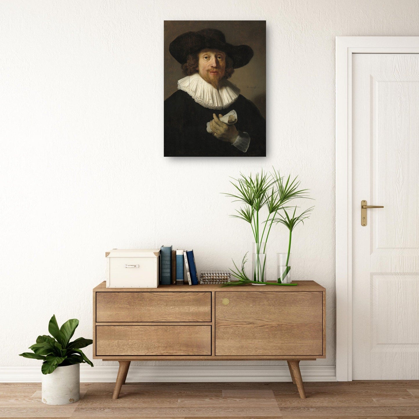 Hombre con una partitura (1633) - Rembrandt Van Rijn