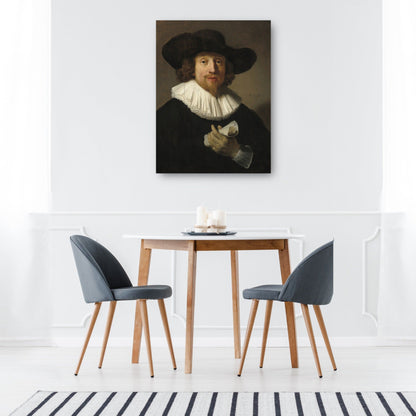 Hombre con una partitura (1633) - Rembrandt Van Rijn