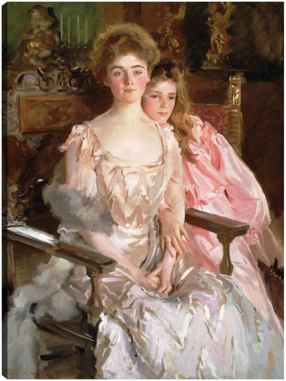 La señora Fiske Warren (Gretchen Osgood) y su hija Rachel (1903) - John Singer Sargent