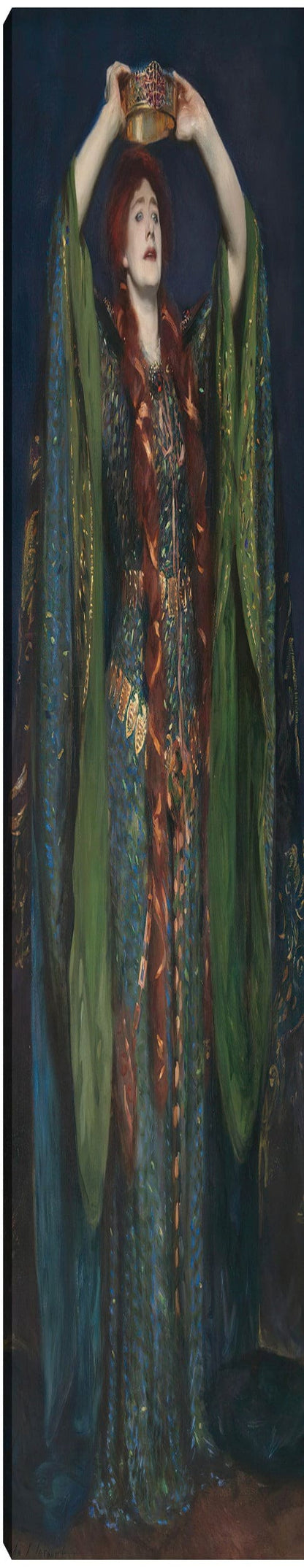 Ellen Terry como Lady Macbeth (1889) - John Singer Sargent