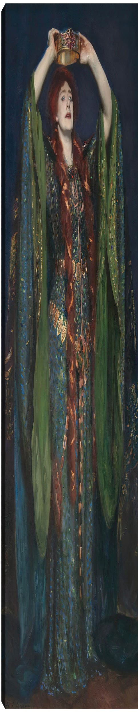 Ellen Terry como Lady Macbeth (1889) - John Singer Sargent