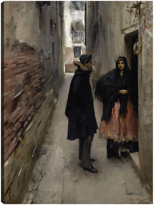 Una calle de Venecia (c. 1880-1882) - John Singer Sargent