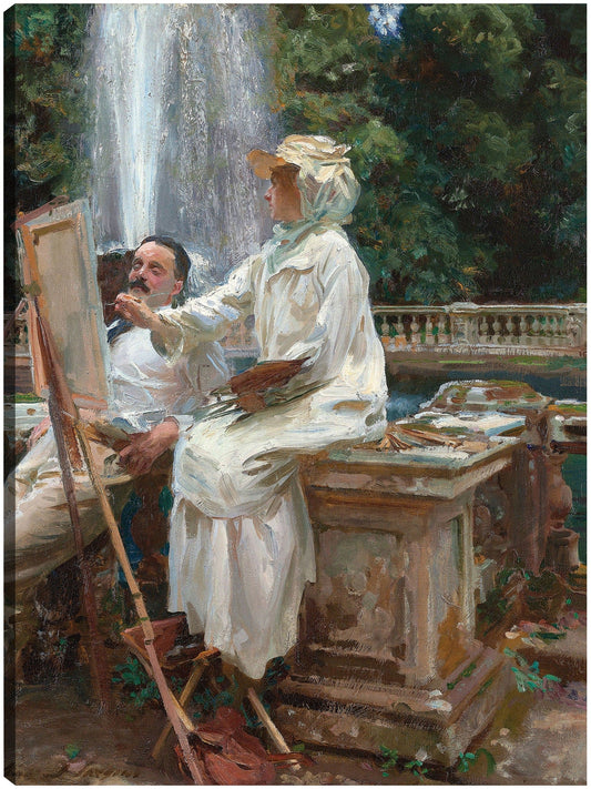 La Fuente, Villa Torlonia Frascati, Italia (1907) - John Singer Sargent