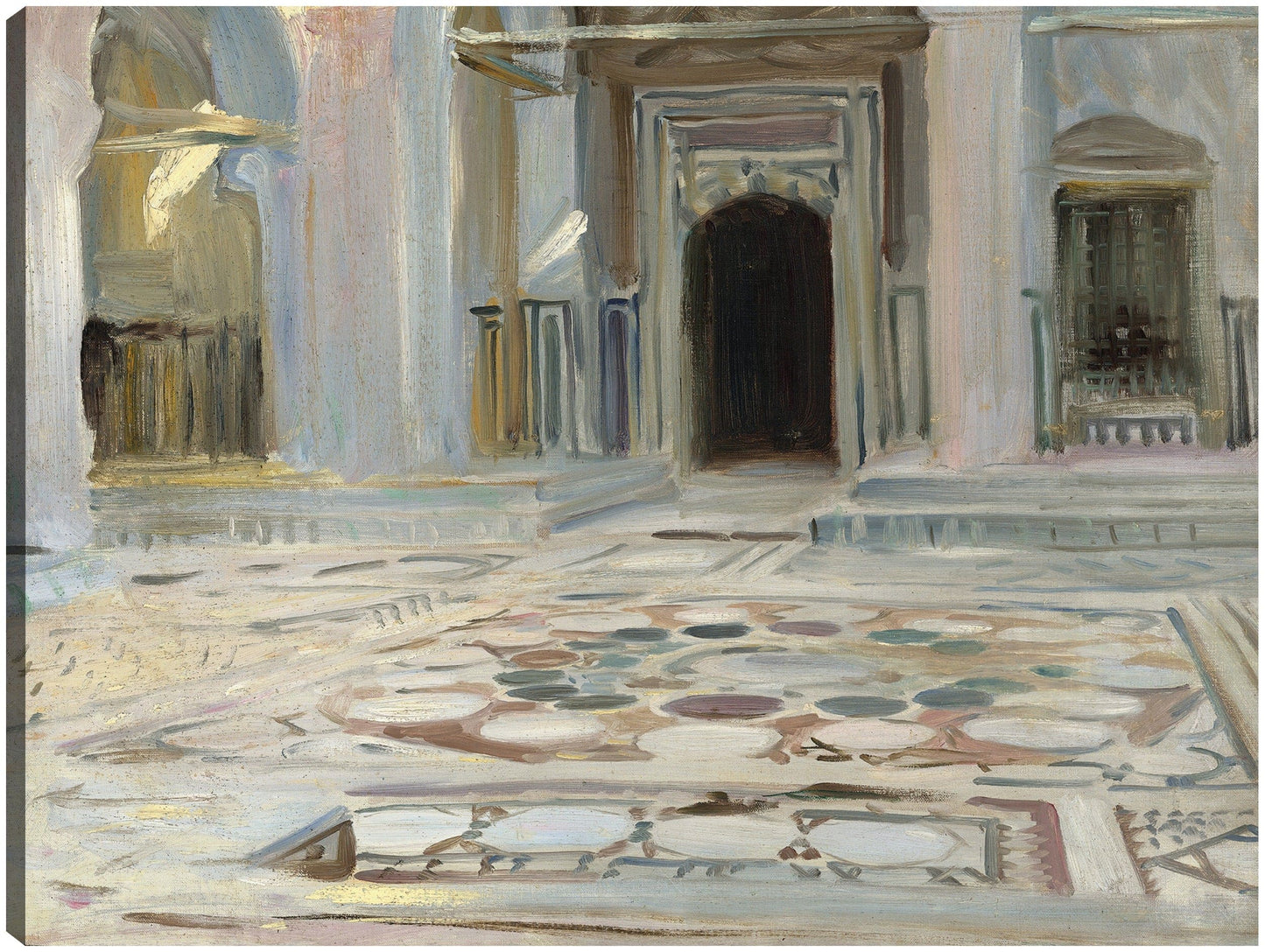 Pavimento (El Cairo_1891) - John Singer Sargent