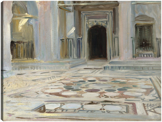 Pavimento (El Cairo_1891) - John Singer Sargent