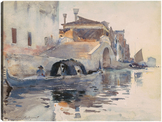Ponte Panada, Fondamenta Nuove, Venecia (c. 1880) - John Singer Sargent