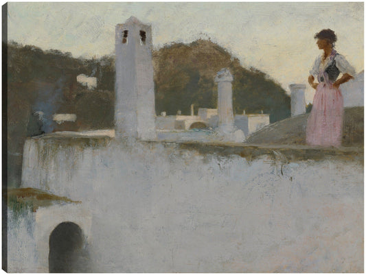 Vista de Capri (hacia 1878) - John Singer Sargent
