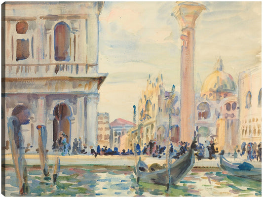 La Piazzetta (c. 1911) - John Singer Sargent
