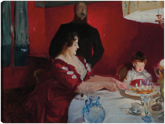 La fiesta de cumpleaños (1885) - John Singer Sargent