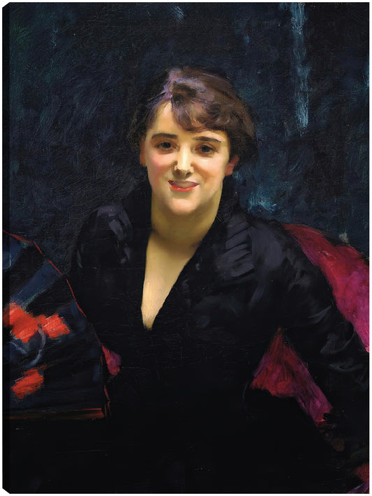 La Dama de Negro (c. 1882-1883) - John Singer Sargent