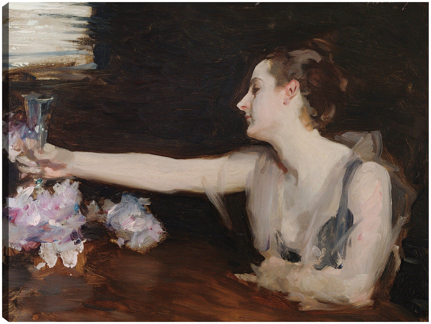 Madame Gautreau brindando (1882-1883) - John Singer Sargent