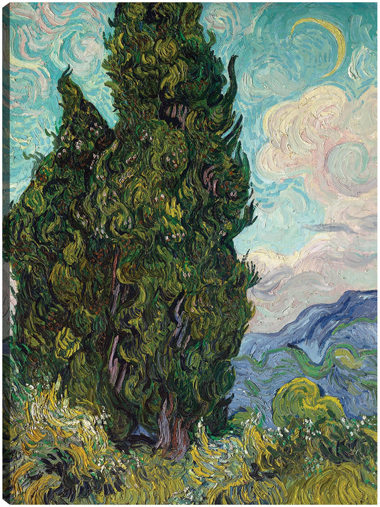 Cipreses (1889) - Vincent van Gogh