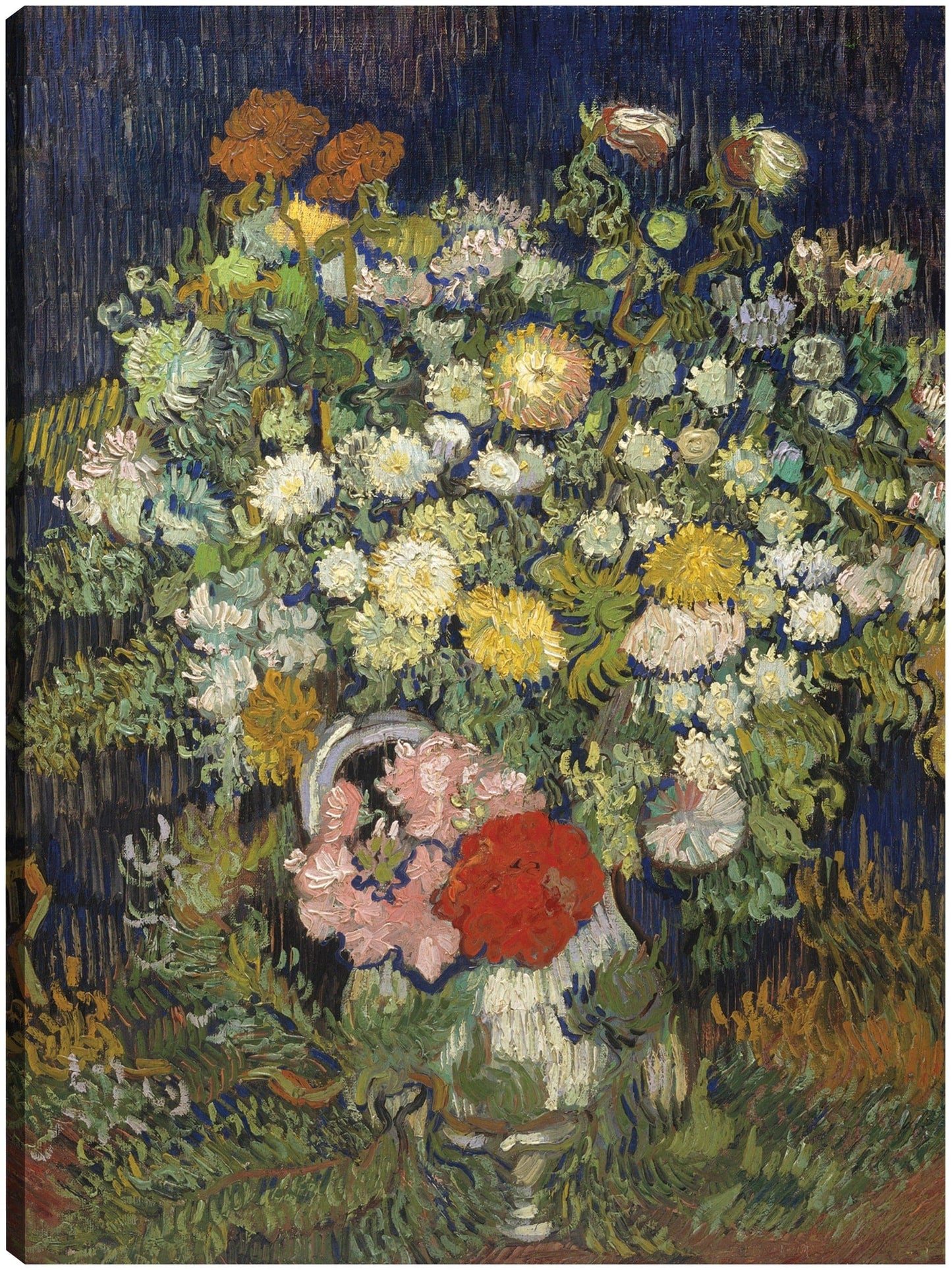 Ramo de flores en un jarrón (1890) - Vincent van Gogh