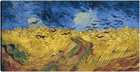 Campo de trigo con cuervos (1890) - Vincent van Gogh