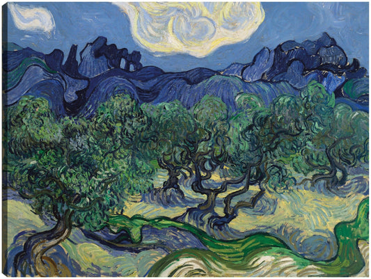 Los olivos - Vincent van Gogh