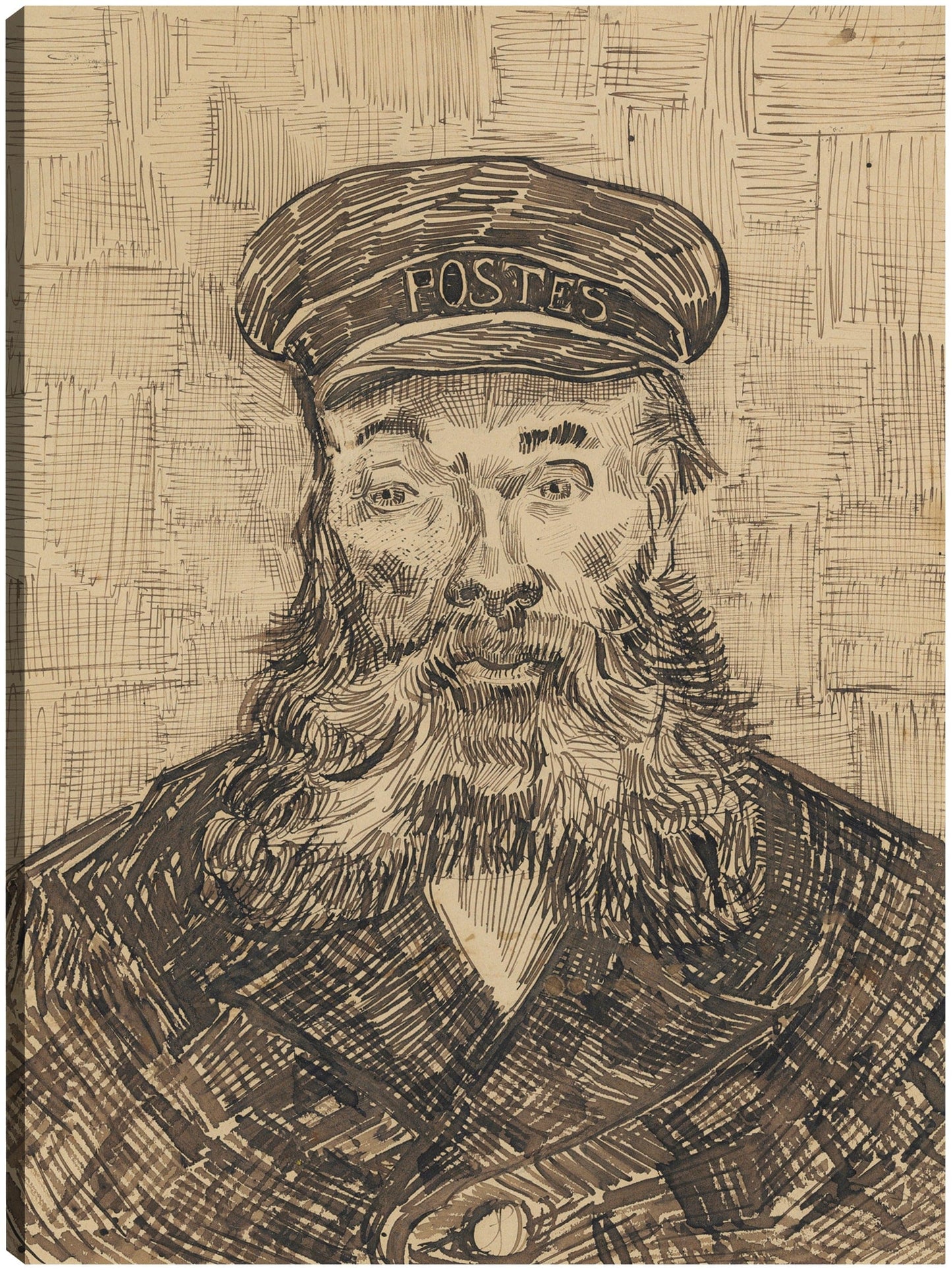 Retrato de Joseph Roulin (1888) - Vincent van Gogh