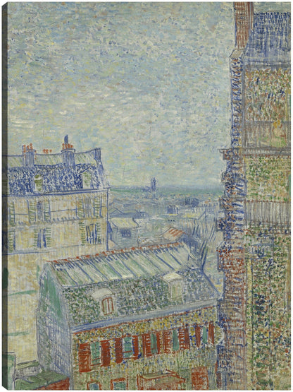 Vista desde el apartamento de Theo - Vincent van Gogh