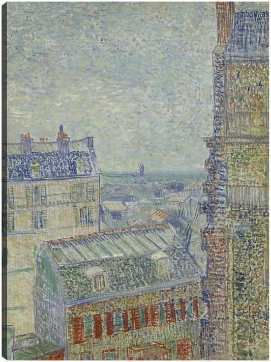 Vista desde el apartamento de Theo - Vincent van Gogh