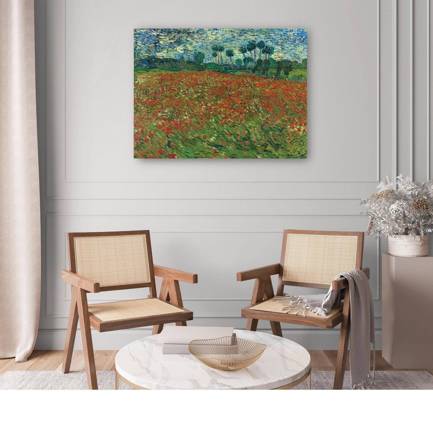 Campo de amapolas - Vincent van Gogh