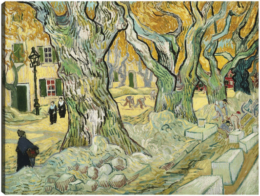 Los reparadores de caminos - Vincent van Gogh