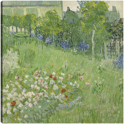 El jardín de Daubigny - Vincent van Gogh