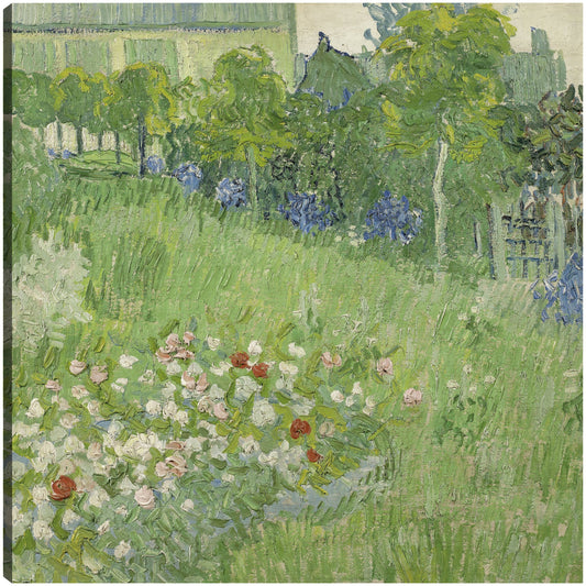 El jardín de Daubigny - Vincent van Gogh